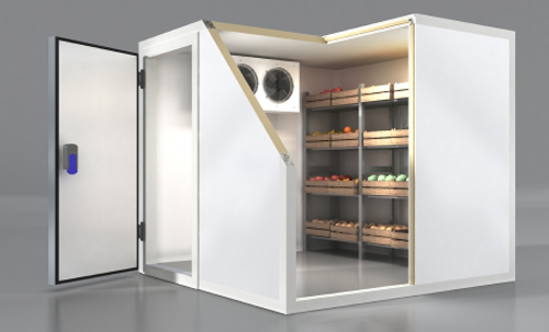 Plastik Soğuk Hava Depo Rafları